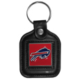 Buffalo Bills Square Leatherette Key Chain